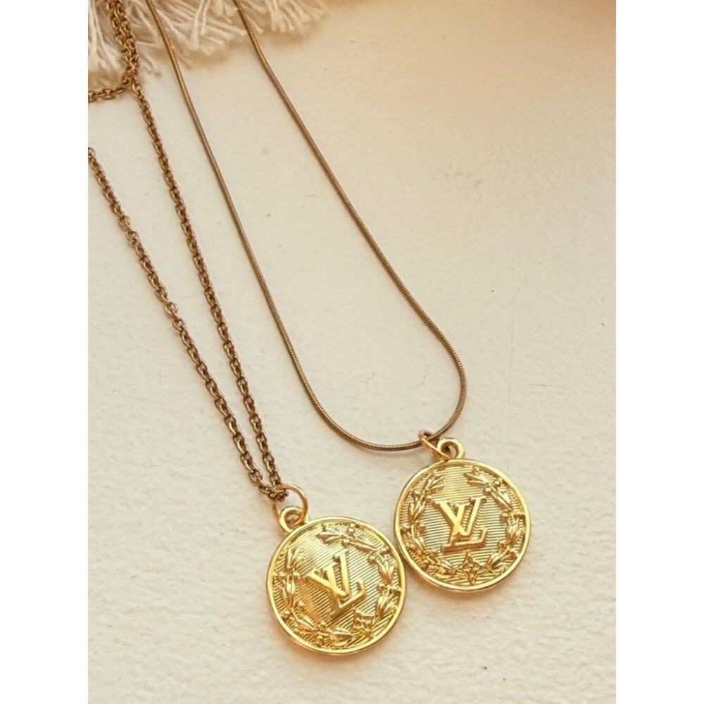 FINAL Sale! Vintage ONLY 1! Louis Vuitton Upcycled Necklace - Picture 7 of 7